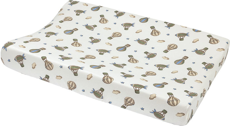 Meyco funda cambiador bebé globos aerostáticos - multicolor - 50x70cm