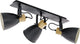 Eglo coswarth spot - e27 - 67 cm - hout - zwart bruin - fsc hout