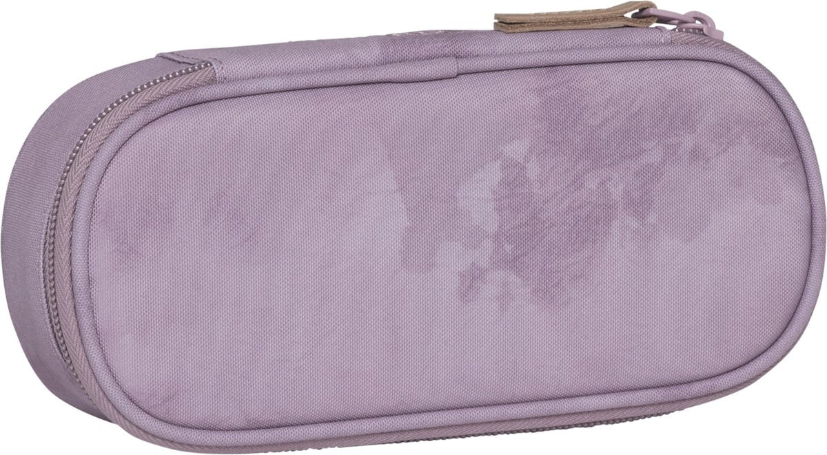 Estuche para lápices Beckmann - ovalado - vacío - violeta orgánico - be-351197a