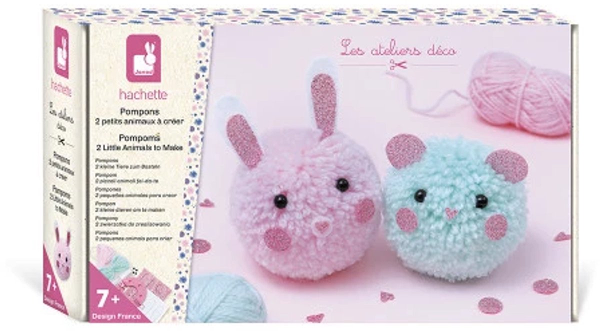Janod - studio - deco - realizzazione pompon