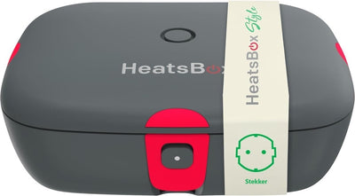 Faitron - stile heatsbox - portapranzo elettrico - acciaio inossidabile - portapranzo riscaldato - per pasti caldi - diversi scomparti - 220v