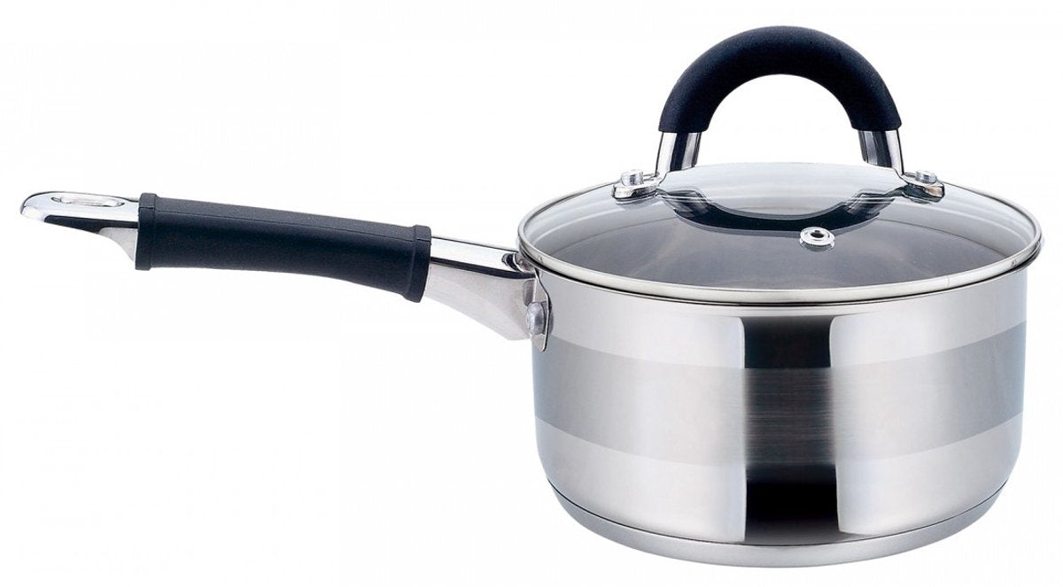 Kinghoff 1256 - saucepan with lid - ø18 cm - stainless steel - 2.1 liters