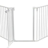 Trixie Close Fence Metal de 5 piezas con puerta blanca