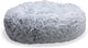 Beeztees siba - cama ortopédica para perros - cama para perros donut - mullida - gris - 70x70x25 cm