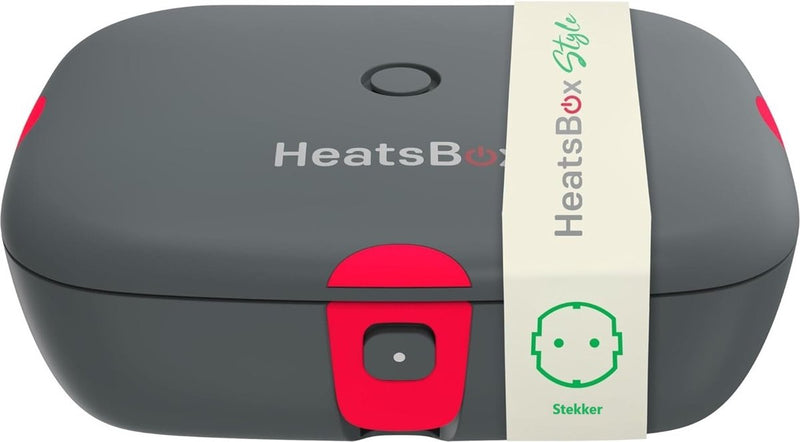 Faitron - heatsbox style - electrische lunchbox - rvs - verwarmde lunchbox - voor warme maaltijden - verschillende compartimenten - 220v