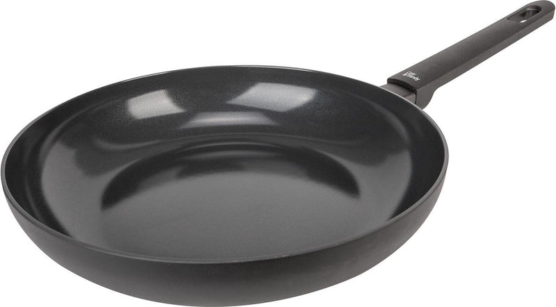 Cosy trendy full black - sartén - ø 28cm x 5,5cm - sin pfas - sartén de inducción - apta para lavavajillas - calentamiento rápido - asas frías - sin tapa - negro