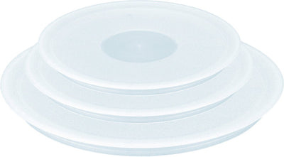 Tefal ingenio kunststof pandeksels - 3-delige set - ø 16 18 20 cm - stapelbaar - geschikt voor bewaren