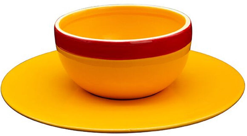 Vassoi unisex in paglia in un unico pezzo - rosso arancio - standard