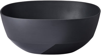 Mepal serveerschaal silueta - 3000 ml - saladeschaal - nordic black
