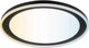 Brilliant pederson - lampada da soffitto - led 26w - 2700k-6500k - nero