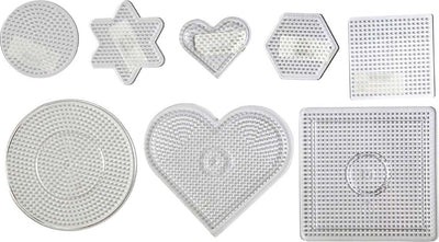 Piatto base Creative Company, misura 7-15 cm, medio, trasparente, 8 pezzi 1 scatola