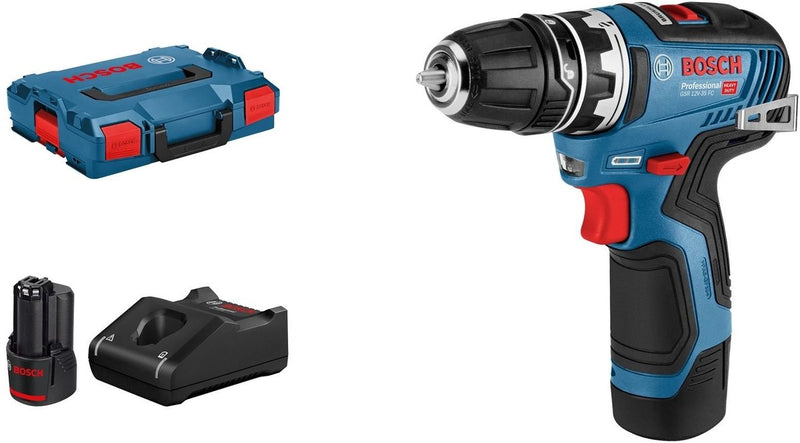 Taladro inalámbrico bosch professional gsr 12v-35 fc flexiclick 12v 3.0ah + 1x accesorio en l-boxx - 06019h3001