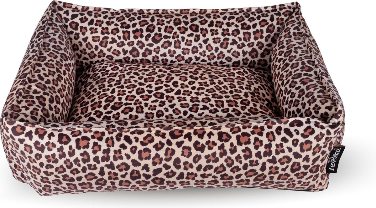 Lex max nairobi cuccia per cani stampa leopardo 90x70 cm