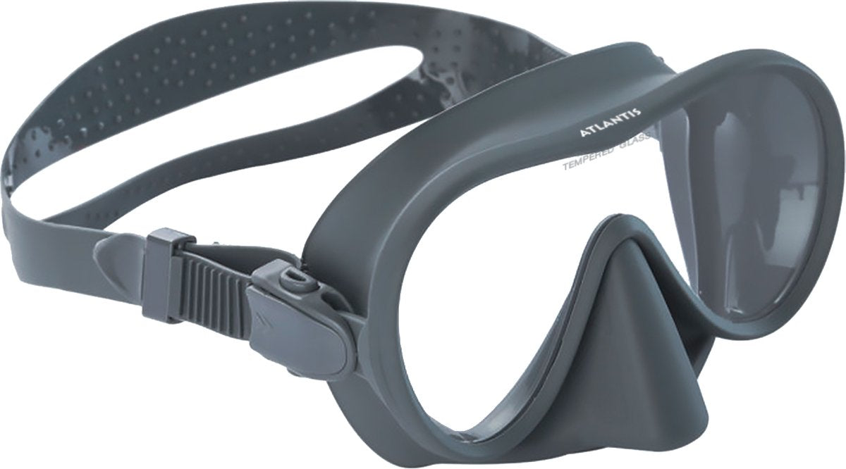 Atlantis panama - gafas de natación - gafas de buceo - máscara de snorkel - adultos - gris