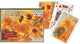 Piatnik vincent van gogh girasoles carte da gioco - doppio mazzo
