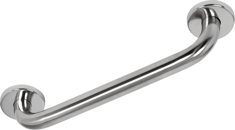 Maniglia per vasca Plieger vigo - maniglia per vasca in acciaio inox - con viti - maniglia per bagno 30 cm - garanzia 10 anni - cromata