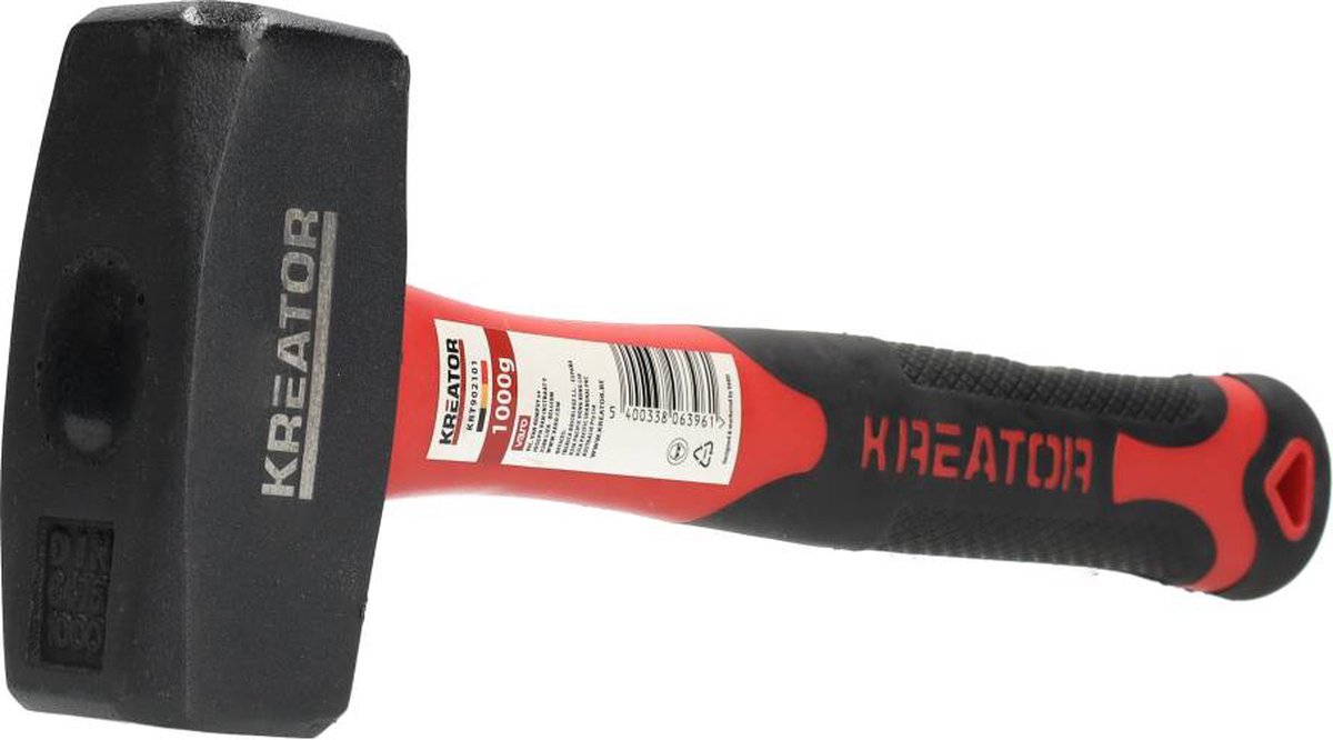 Kreator - herramientas manuales - krt902101 - mazo - 1000g - fibra