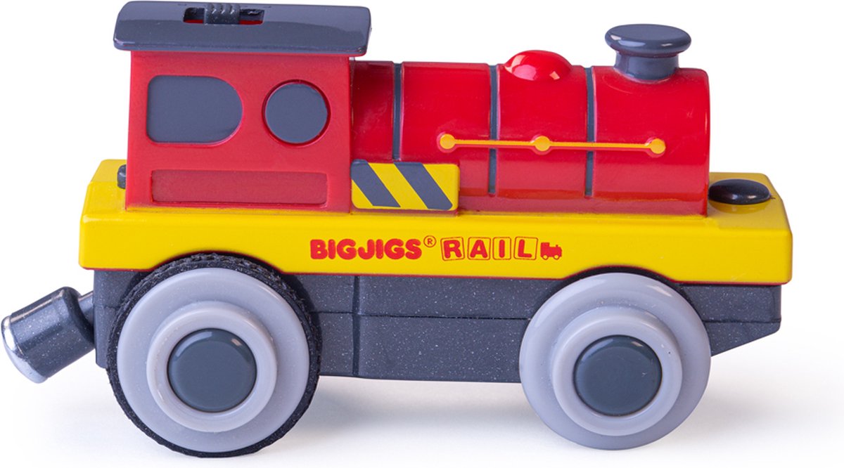 La grande locomotiva rossa di Bigjig