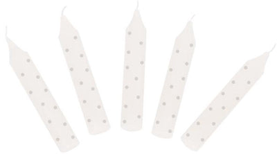 Velas de cumpleaños de Goki con puntos grises, 10º.