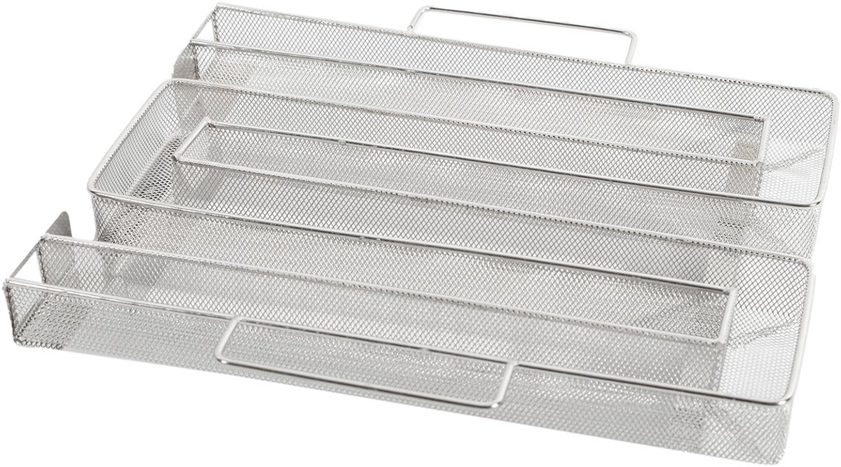 Generatore di fumo freddo Barbecook per barbecue, affumicatore e barbecue a gas - per affumicatura a freddo - a forma di M - 23x21x4,5 cm