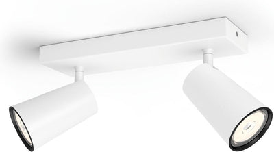 Philips led philips paisley opbouwspot - 2-lichts - wit