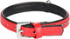 Flamingo monte carlo foderato - collare per cani - collare monte carlo rosso m 22-27 cm 14 mm - 1pz - 126210 - 1pz