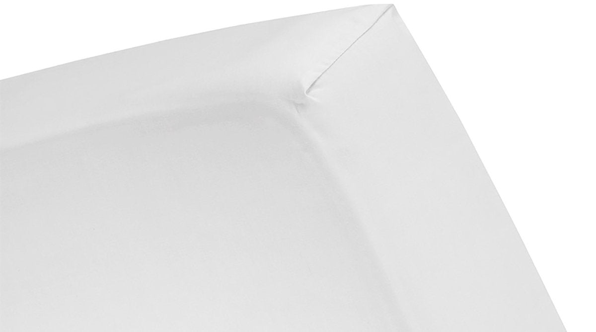 Damai lenzuolo con angoli cotone 80-90 x 220 (01) bianco multiforme (1 pers. xl)