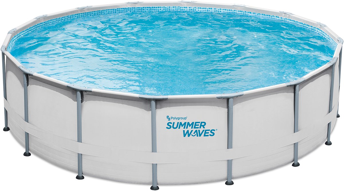 Onde estive piscina telaio d'élite 488 x 122 cm + pompa filtro