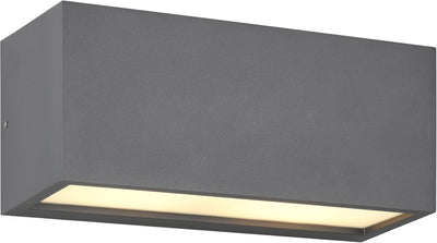 Trio mayenne - lampada da parete - antracite - escl. 2x e14 4w - illuminazione da esterno - ip44