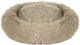 Duvo plus snug - donut bed - beige - m - 65x65x15cm - wasbaar