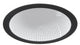 Rl live your light reality glace - ceiling lamp - black matt - incl. 1x SMD 21.5 W - remote control - integrated dimmer - continuously adjustable light color - night light - dimmable with switch - not suitable for external dimmer - memory function - tim