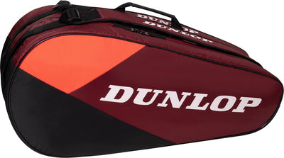 Dunlop - cx-club 10rkt - borsa per racchette - nero rosso