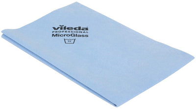 Vileda microglass glass cloth - blue