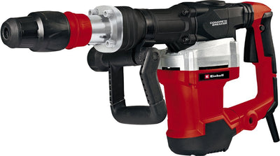 Martello demolitore elettrico Einhell te-dh 32 - 1500 w - 32 y - sds-max - incl. punta e scalpello piatto - incl. custodia per il trasporto e la conservazione
