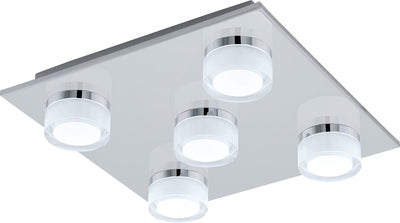 Lampada da soffitto Eglo romendo 1 - LED - 32 cm - cromata - dimmerabile