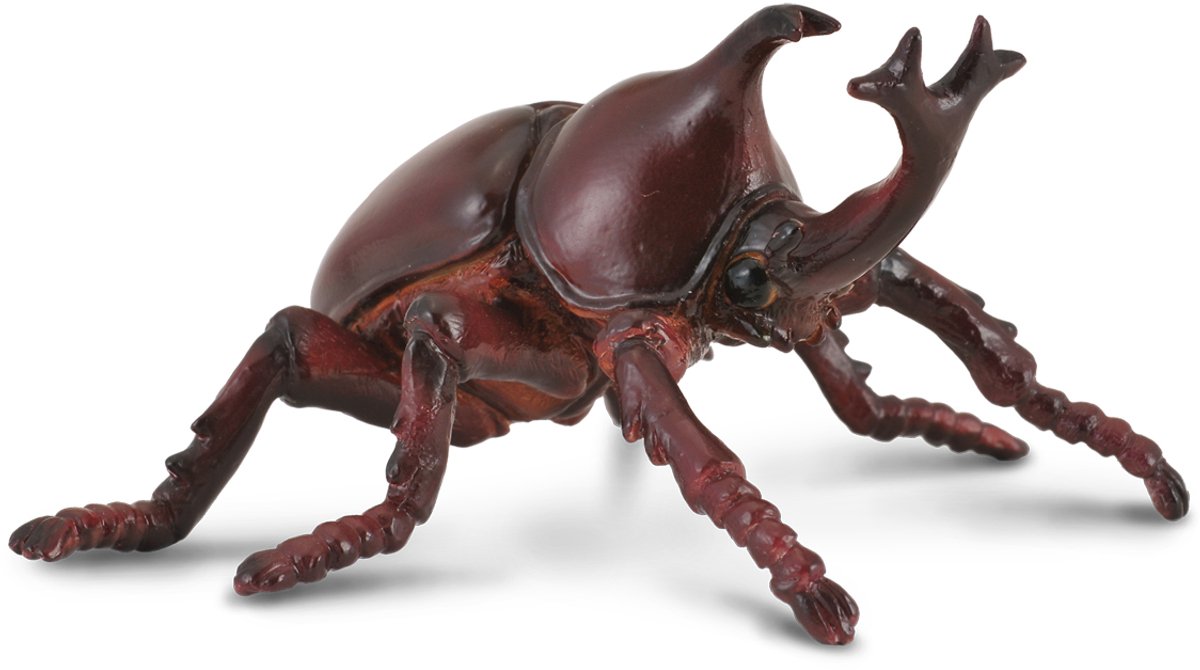 Statuetta Collecta - scarabeo rinoceronte - (m) - dipinta a mano - miniatura