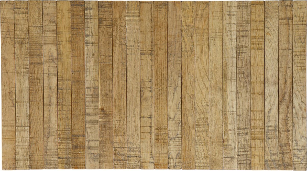 Vassoio flessibile per braccioli in legno m - per divano o sedia - rovere massello - marrone - 44x24