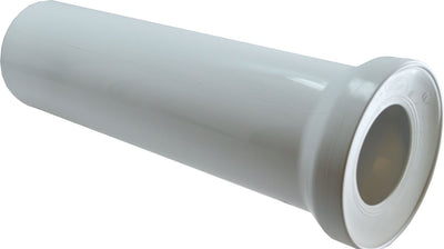 Attacco WC Wiesbaden abu dritto - 110 x 400 mm - bianco