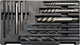 Cacciavite Yato per viti rotte e punte HSS per metallo YT-0591 12 pz.