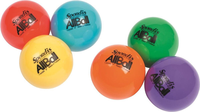 Megaform set di 6 palline tutte colorate 15,2 cm