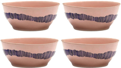 Serax - festa ottolenghi - ciotola s - rosa blu - 16 ø - 4 pezzi
