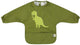 Bavaglino lavabile con maniche Trixie - mr. dinosauro - per neonati e bambini piccoli 2-4 anni - facile da pulire - verde