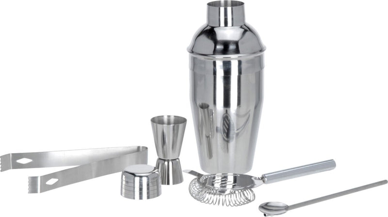 Excelente coctelera para el hogar, juego de 5 piezas de acero inoxidable