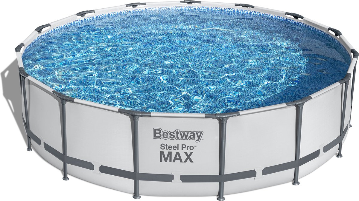 Set piscina fuori terra Bestway Steel Pro Max 4,57 mx 1,07 m