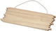 Creativ company schild naambord hout met ophangkoord