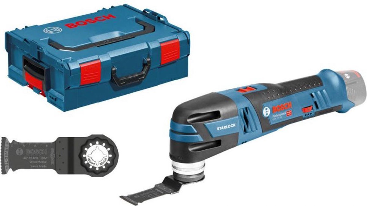 Bosch blue gop 12v-28 multifresa solo | senza batterie e caricabatterie in l-boxx - 06018b5002