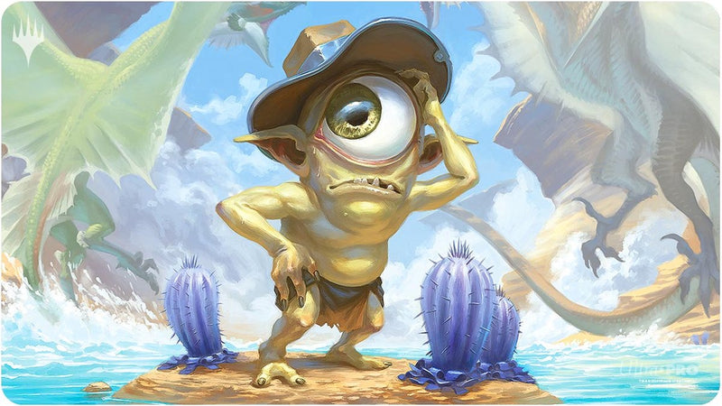 Ultrapro ultra pro - magia - la reunión - forajidos de la unión del trueno - tapete de juego fblthp, perdido en el rango (60 x 34 cm)