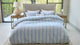 Riviera maison rivièra maison silvan copripiumino - singolo - 140 x 200 220 cm - blu