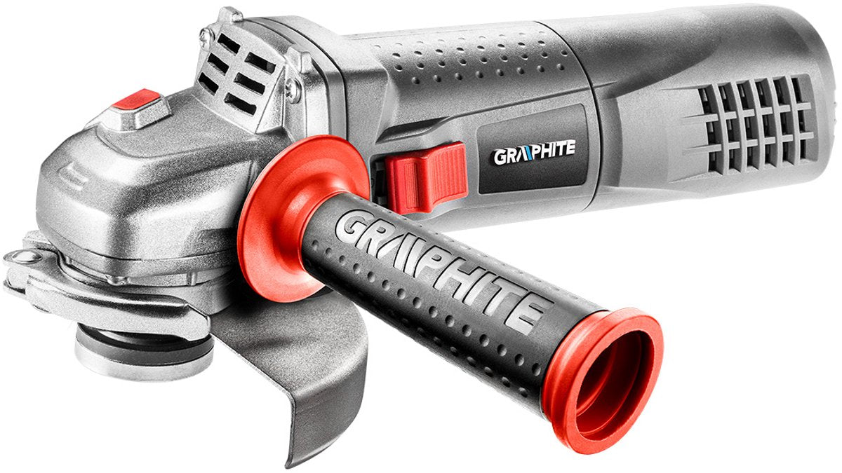 Graphite haakse slijpmachine 125 mm 900 watt -