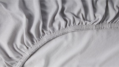 Cinderella - topper hoeslaken (tot 12 cm) - jersey - 140x200 210 cm - lichtgrijs